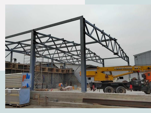 Строительство цехов в Чебоксарах