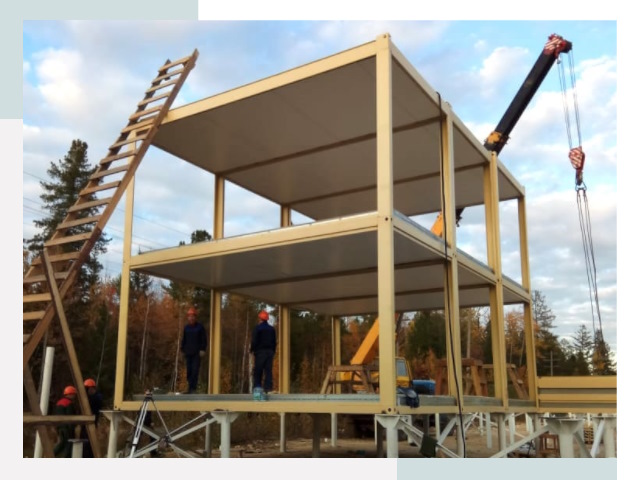 Строительство модульных здания Чебоксары