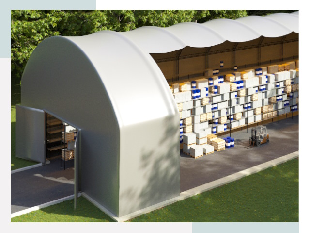 Тентовые ангары в Чебоксарах