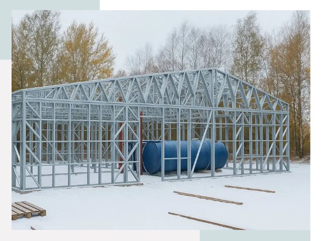 Металлические ангары в Чебоксарах