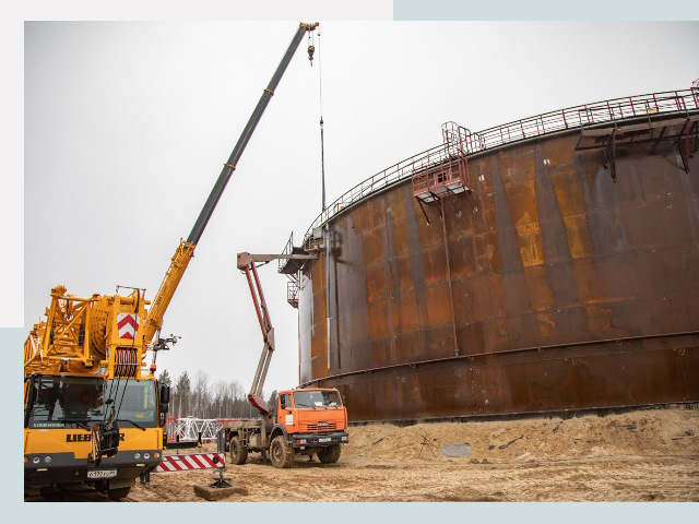 Монтаж резервуаров в Чебоксарах от 617 руб. за м³